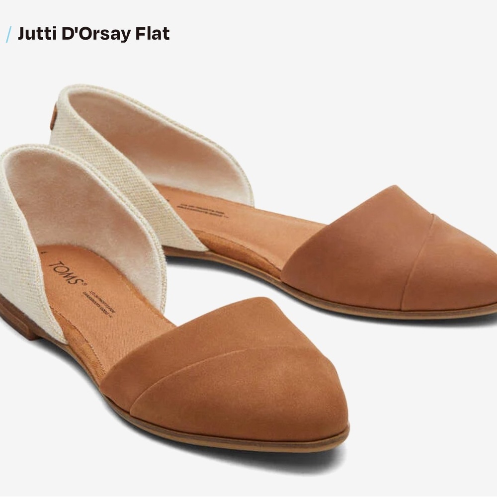 Toms Jutti D'Orsay Flat
